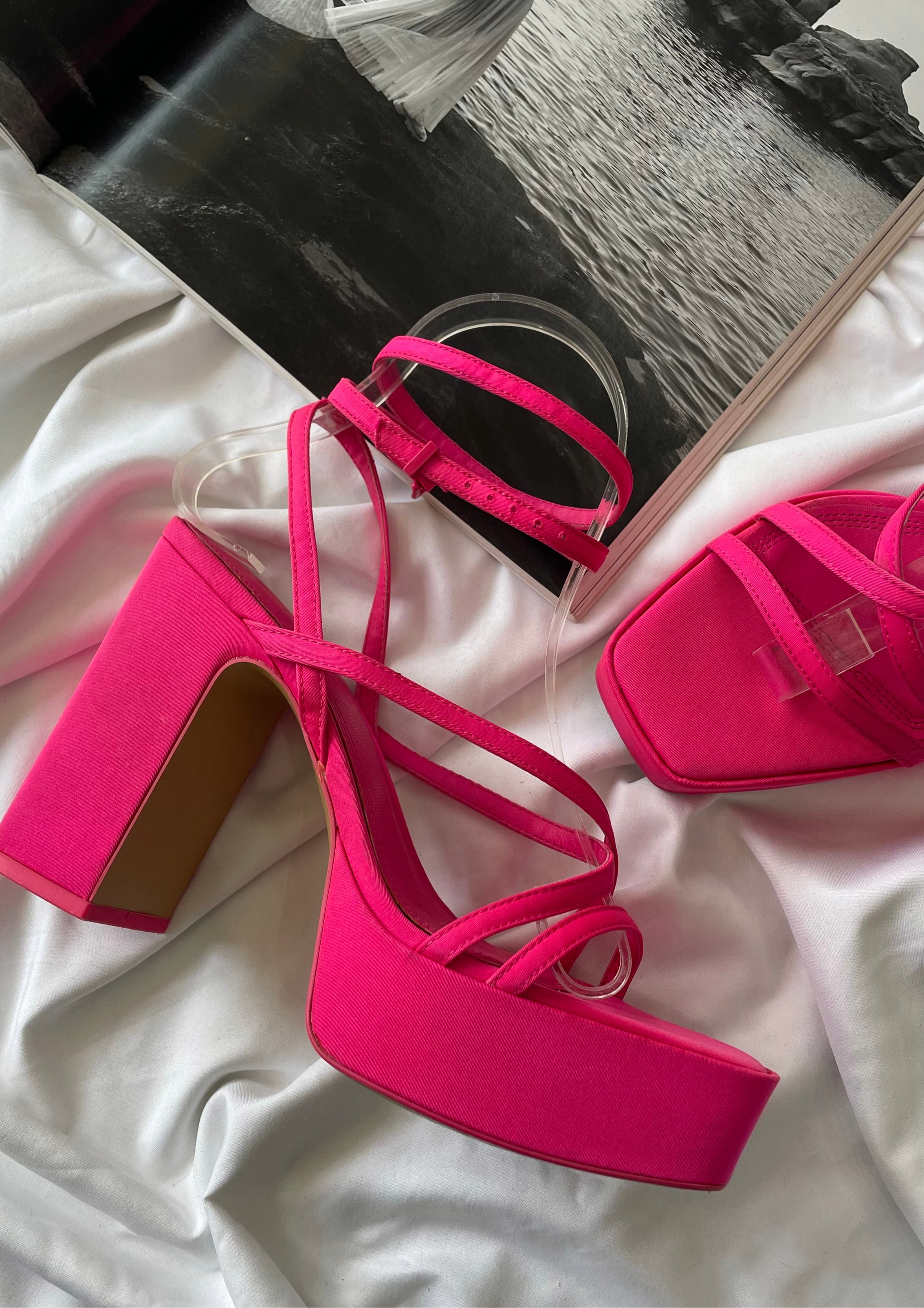 Strappy Heeled Platform