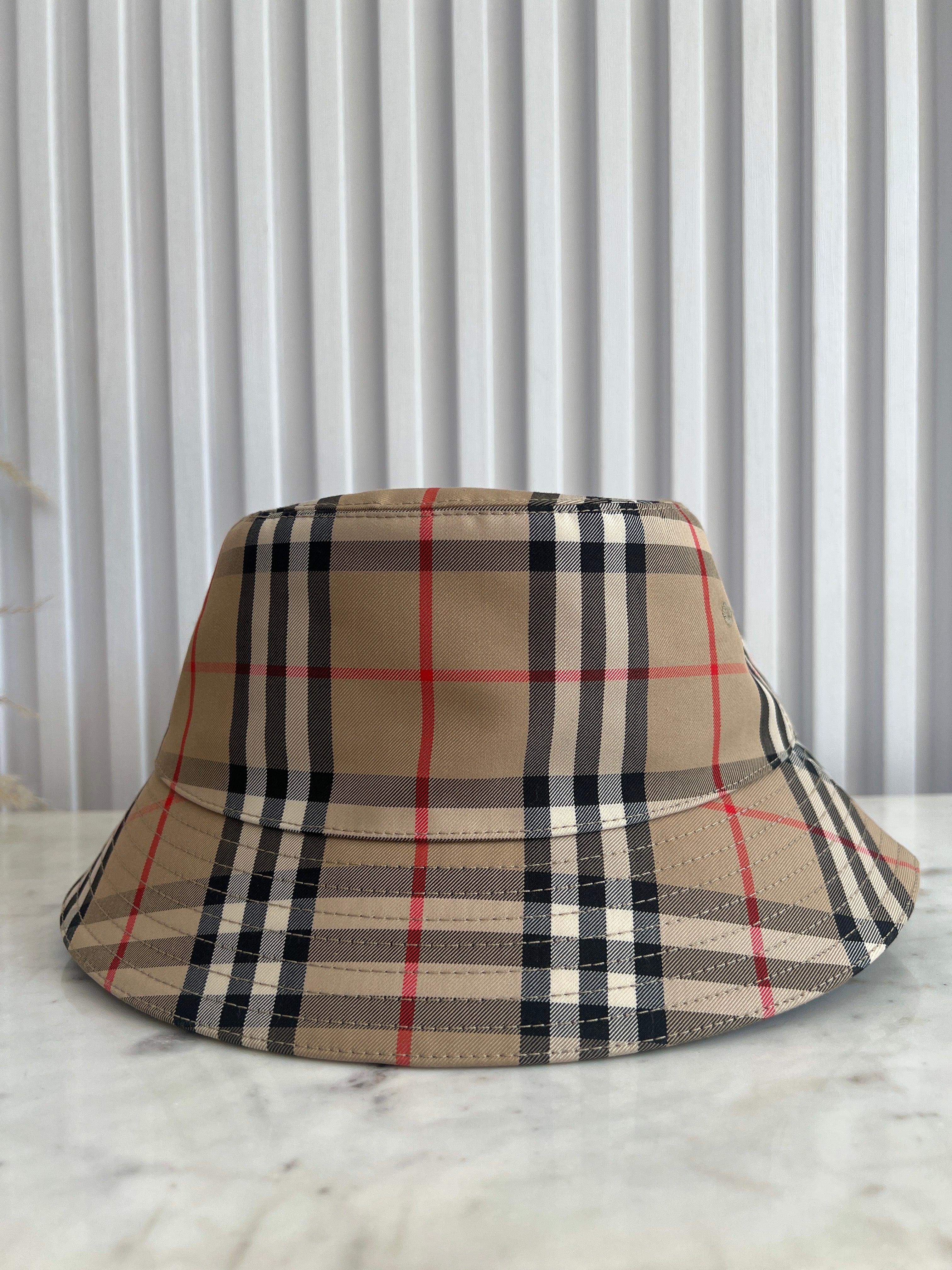 Vintage Check Bucket Hat