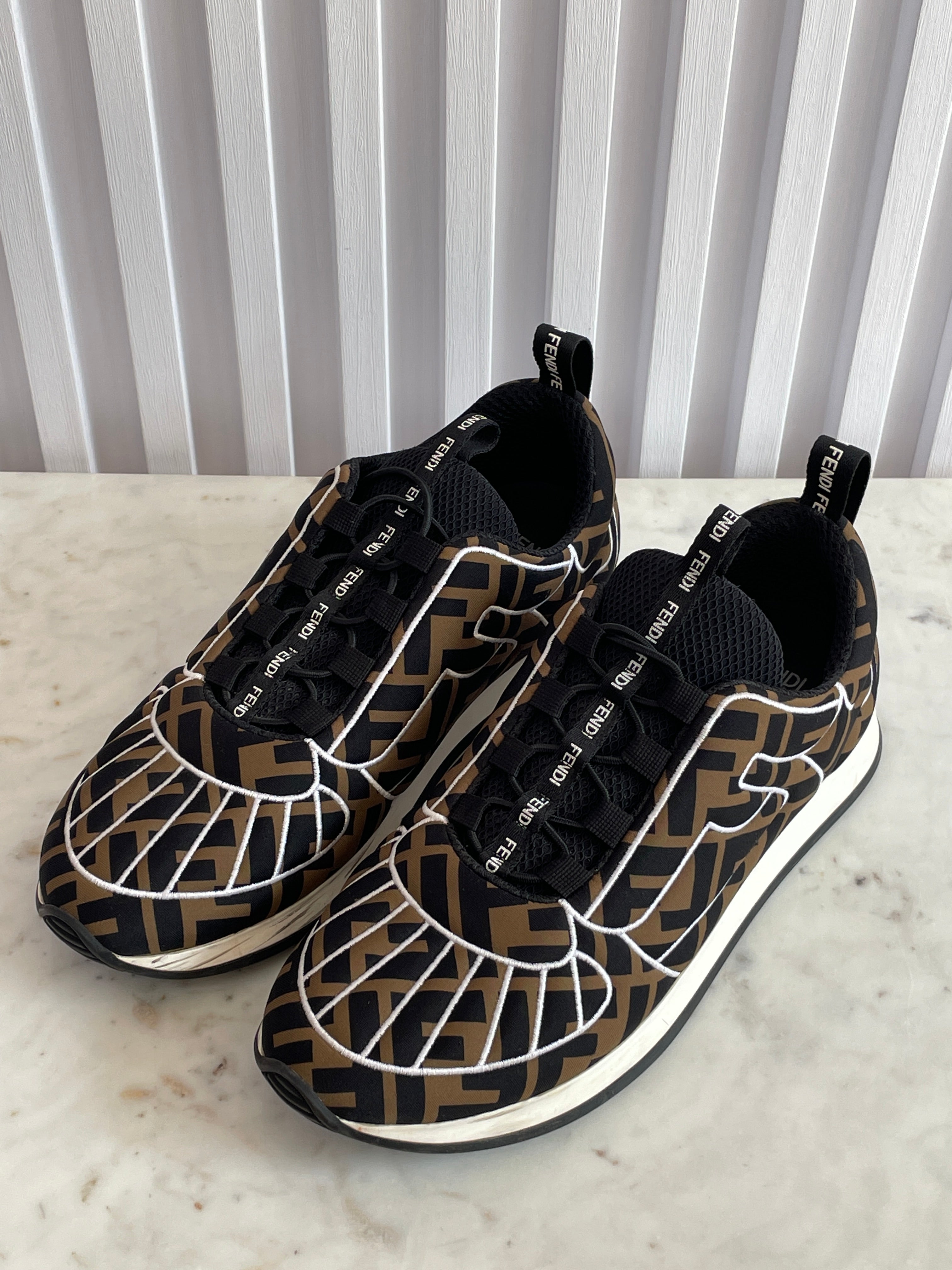 Zucca Fabric FFreedom Sneakers