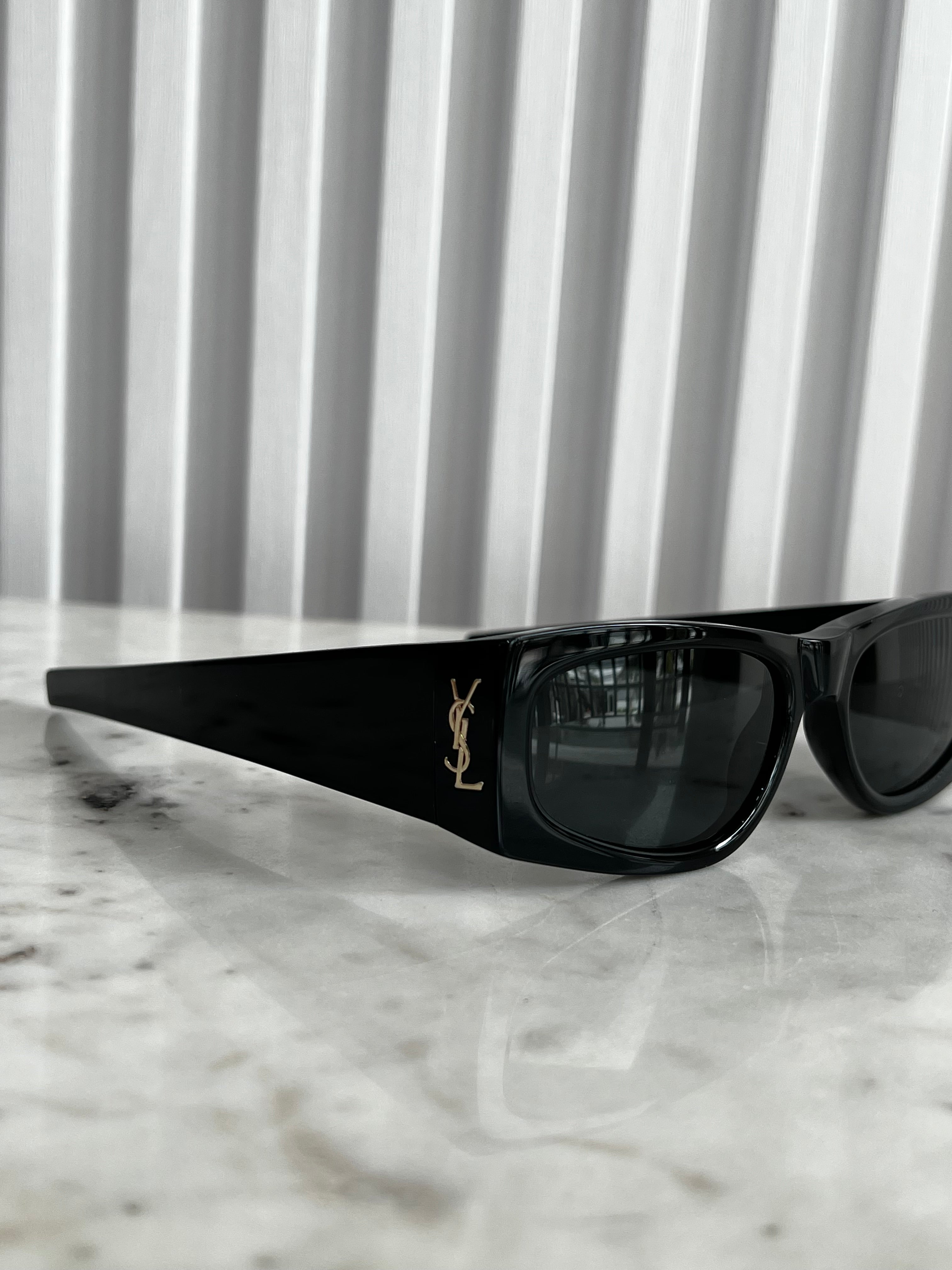 Rectangular Acetate Sunglasses