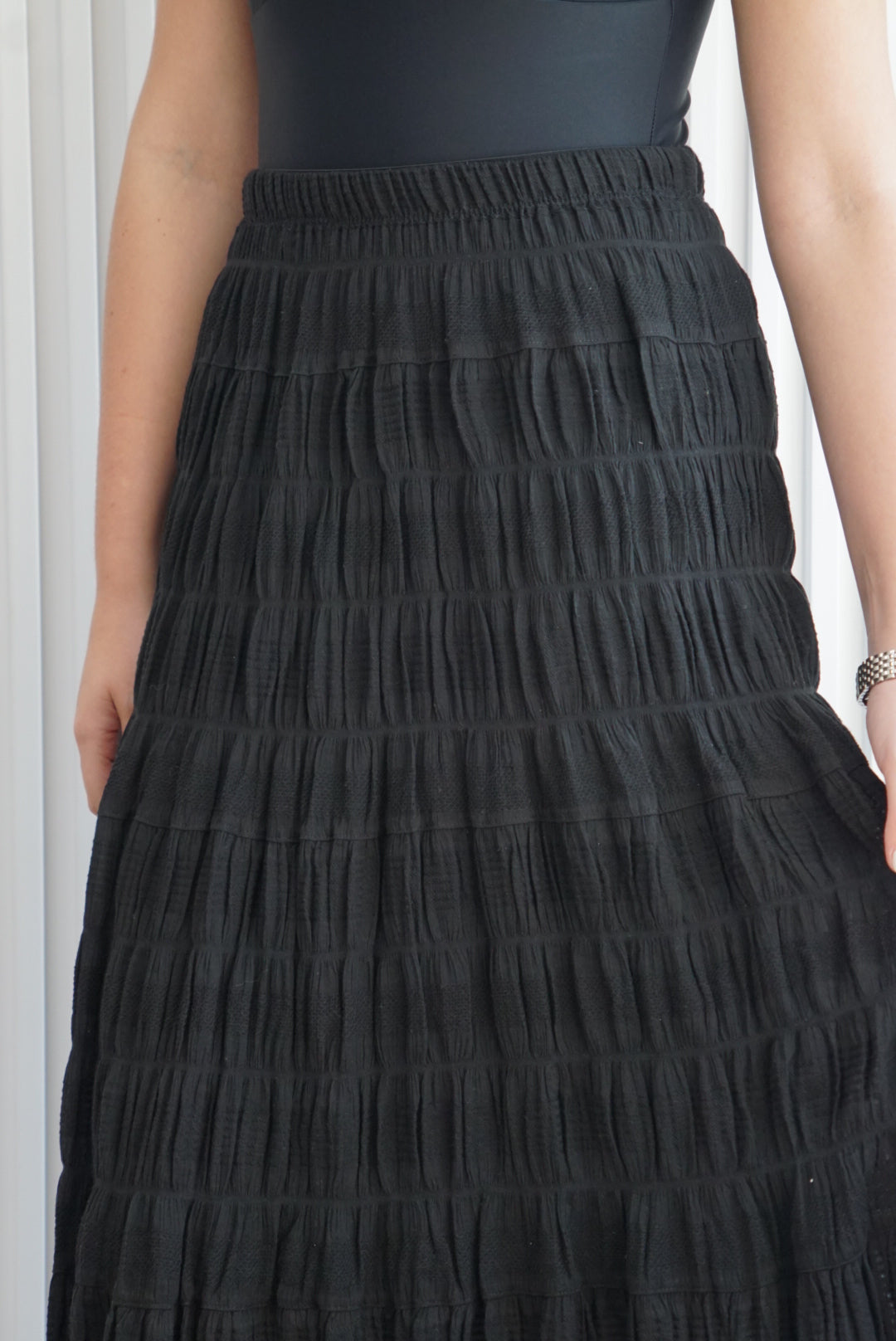 A Line Midi Skirt