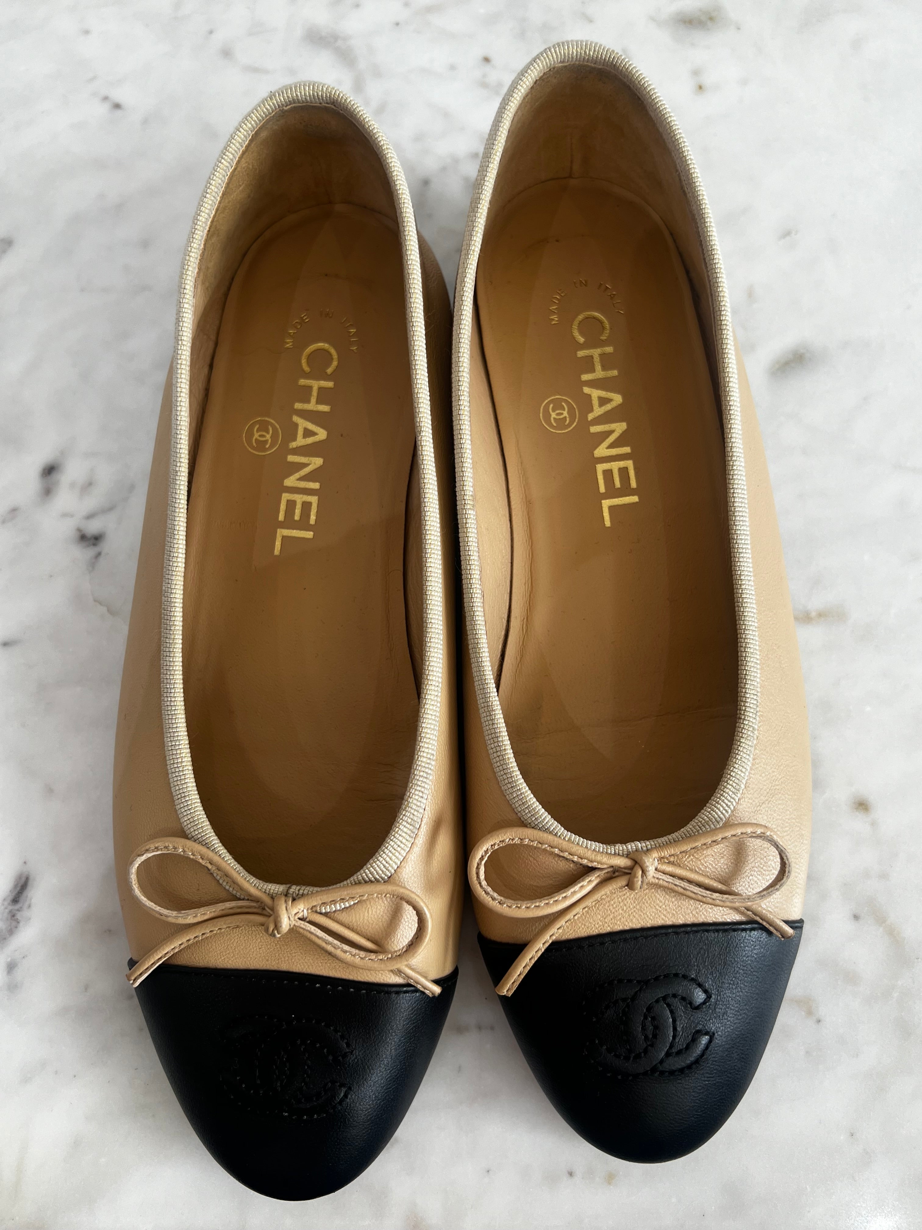 Two-tone Ballet Classic Flats