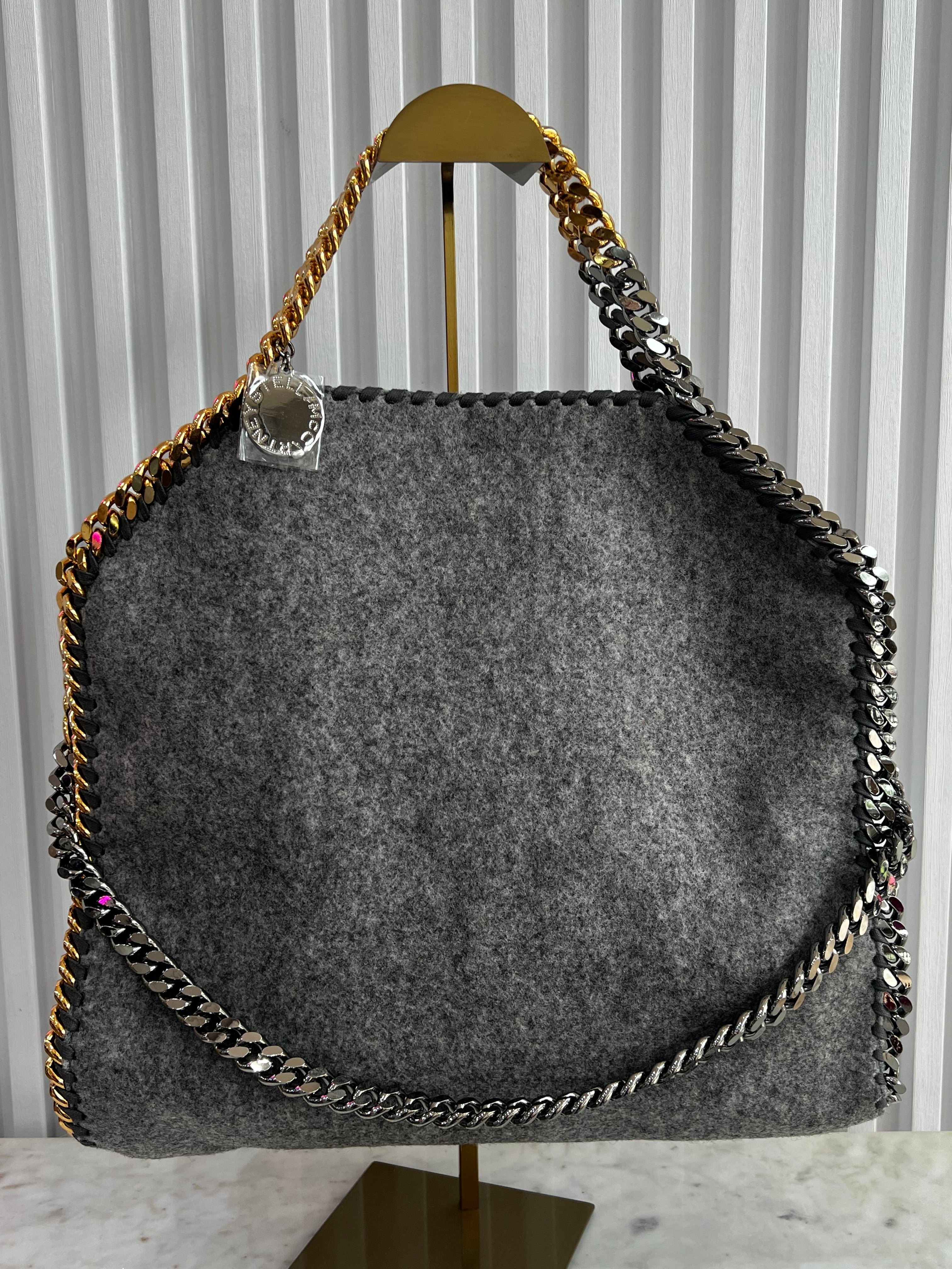 Eco Felt Medium Chain Tote Bag