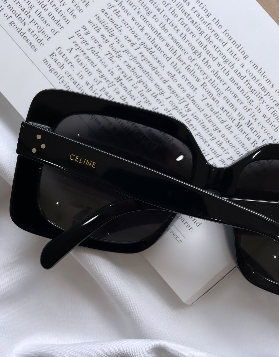 Acetate Square Sunglasses