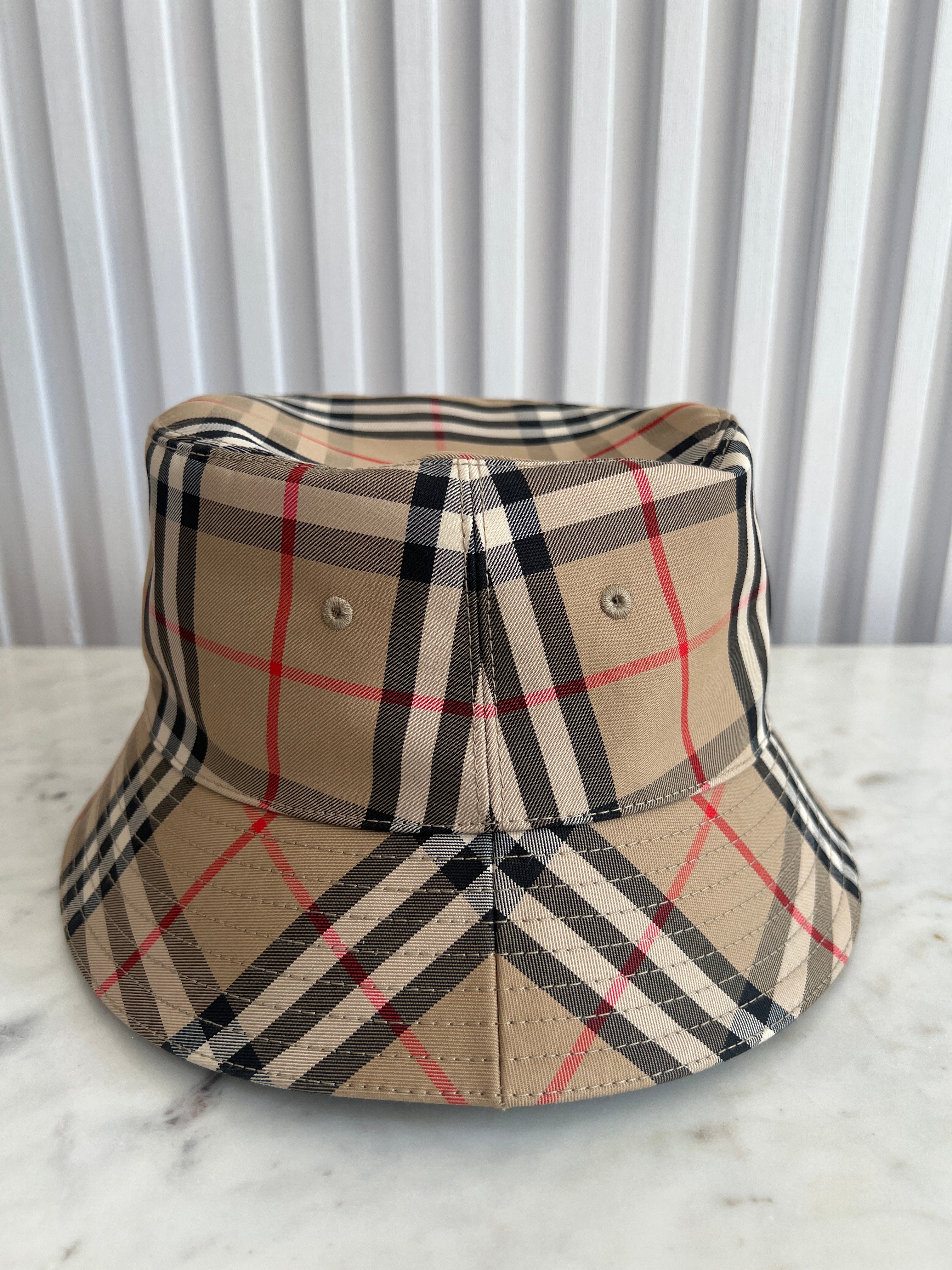 Vintage Check Bucket Hat