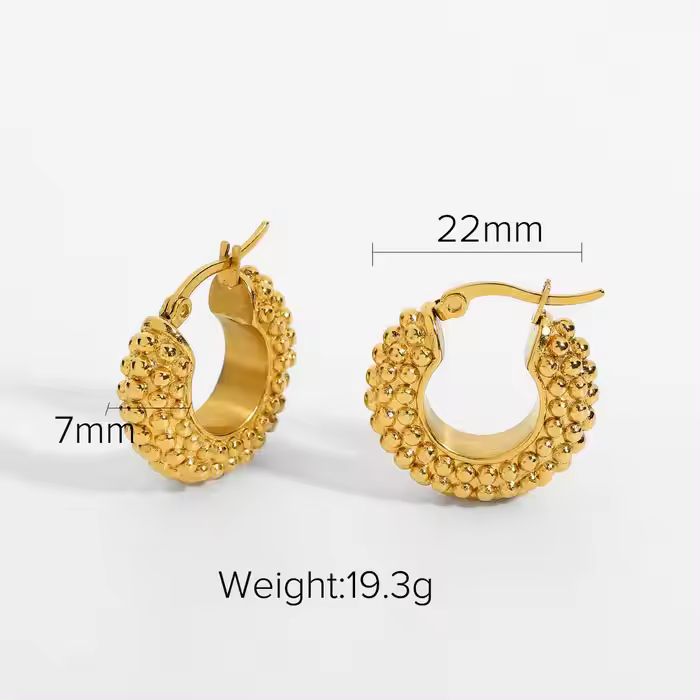 Mini shopping Earrings