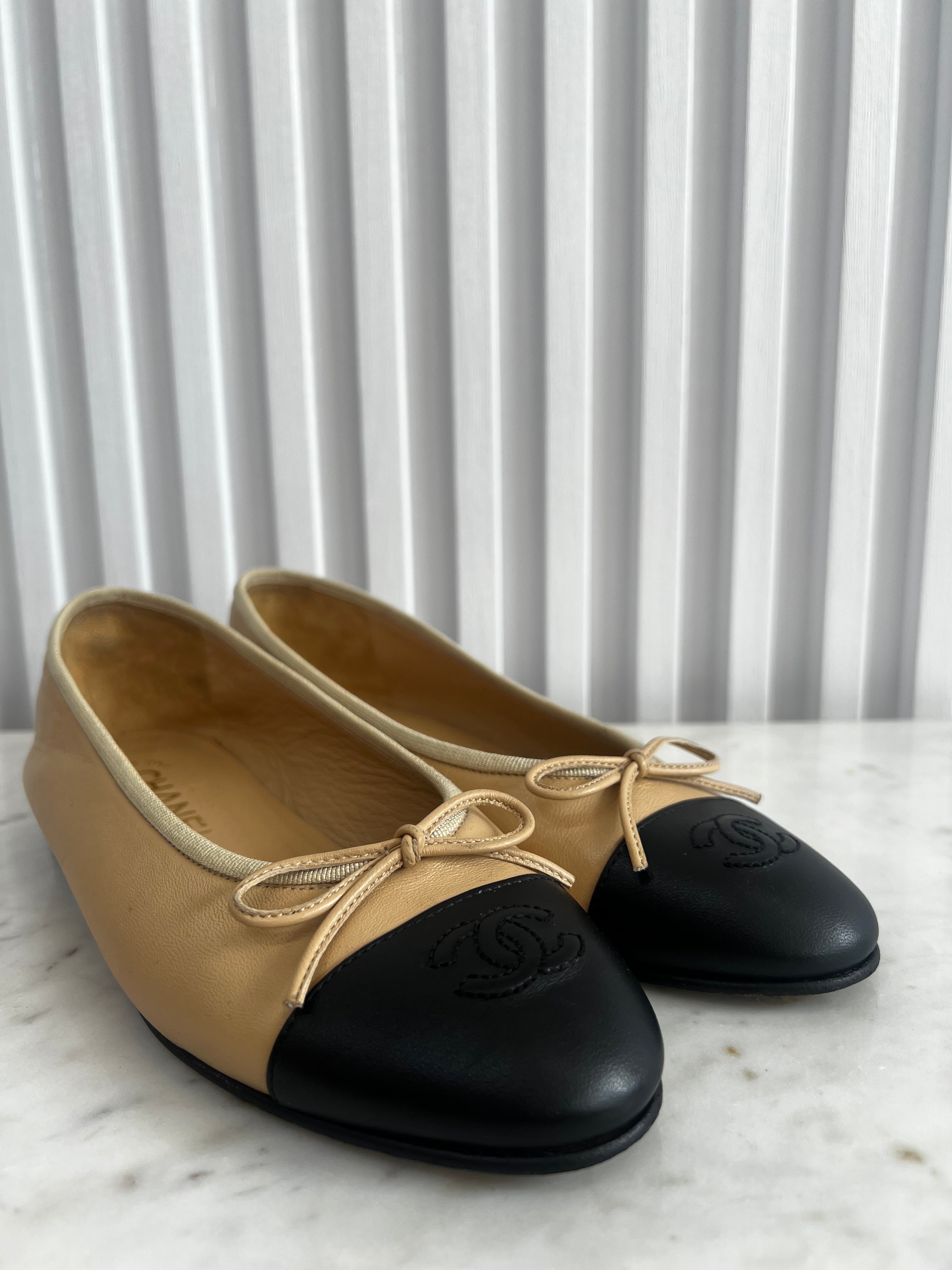 Two-tone Ballet Classic Flats